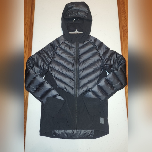 SKINS Compression Activewear Down Jacket SZ XS Black - Picture 2 of 11
